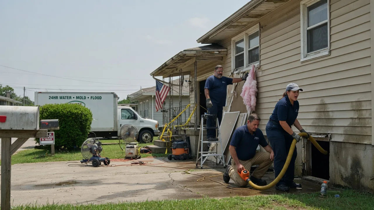 Water Damage Repair in New Ringgold, PA near me